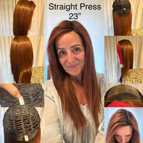 Belle Tress Cayenne with Ginger Root - Straight Press 23”
